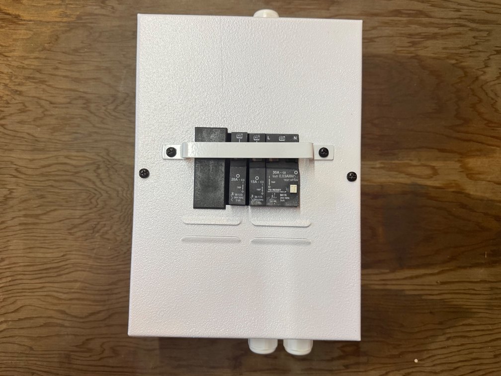 (2) Metal Electrical Distribution Boxes