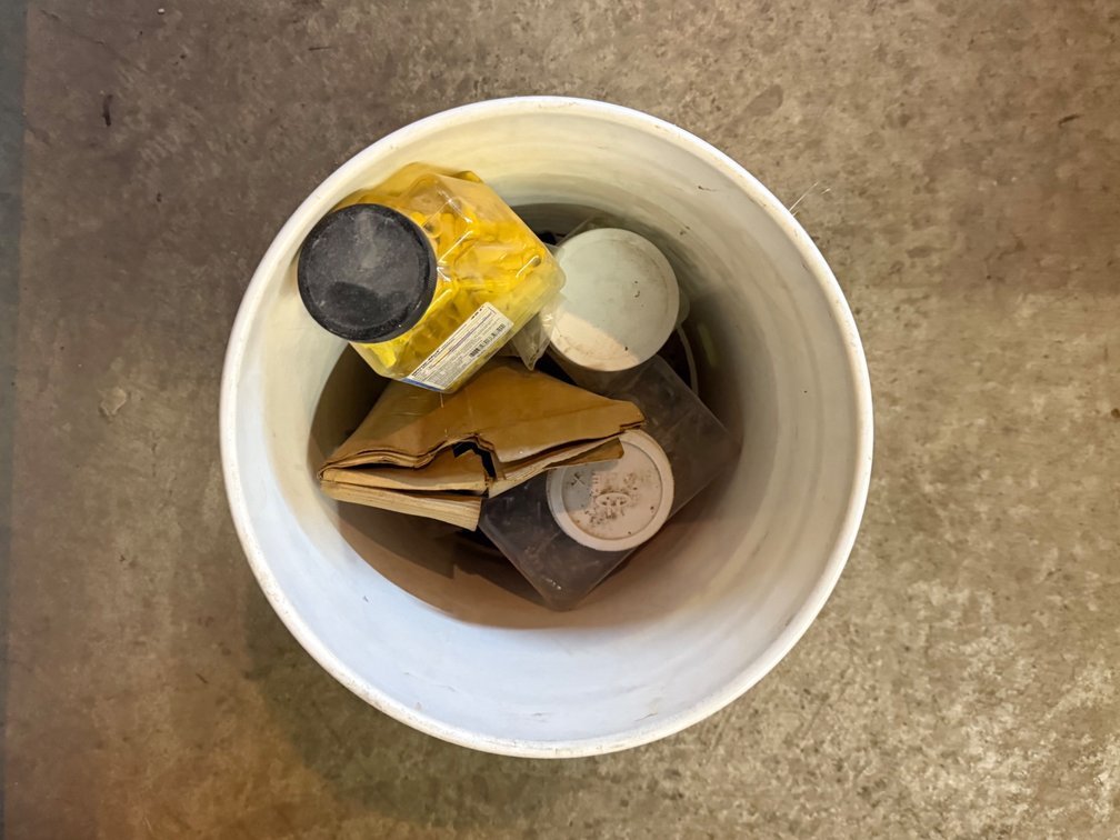 Bucket Of Electrical Equipment