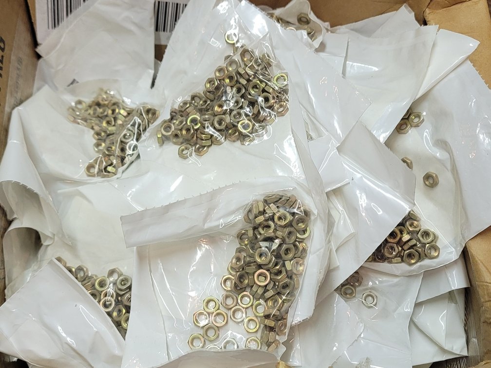 (8,500) Small Hexagon Nuts