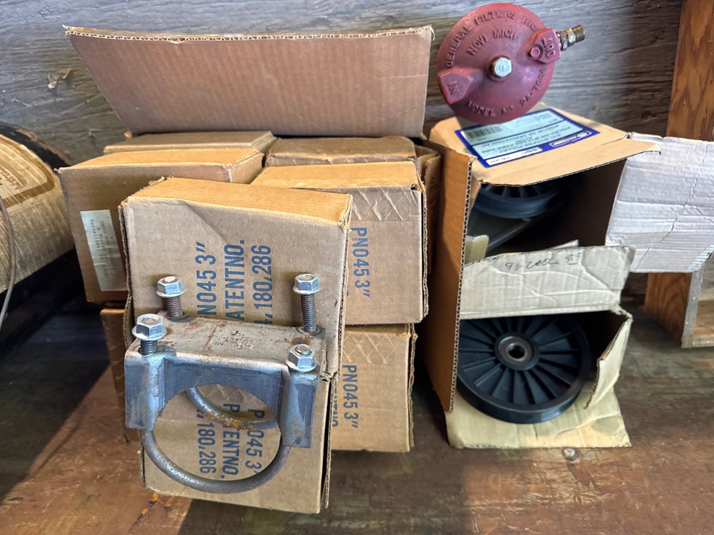 Clamps, Idler Pulleys, Oil Burner Filter