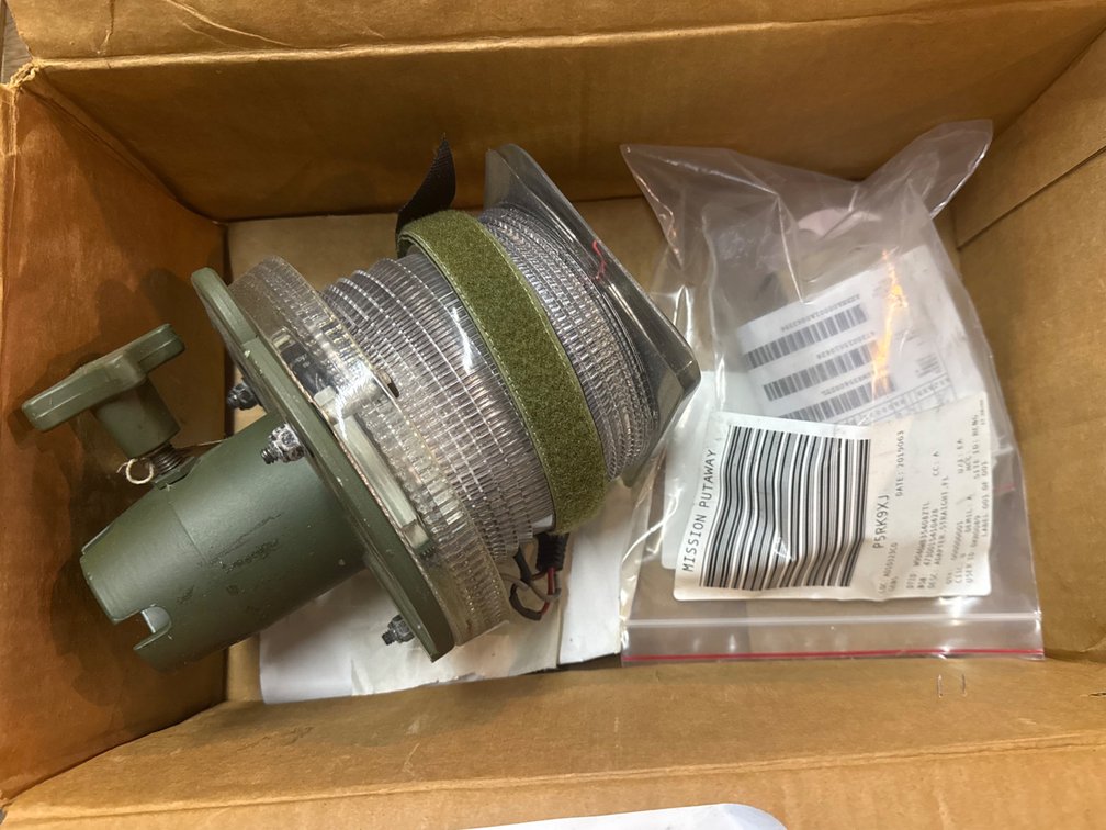 Military Warning Light And Adapter