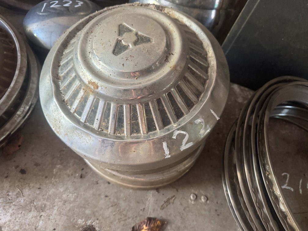 (4) Mopar Hubcaps
