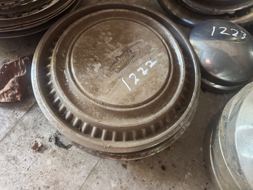 (4) Cadillac Wheel Covers
