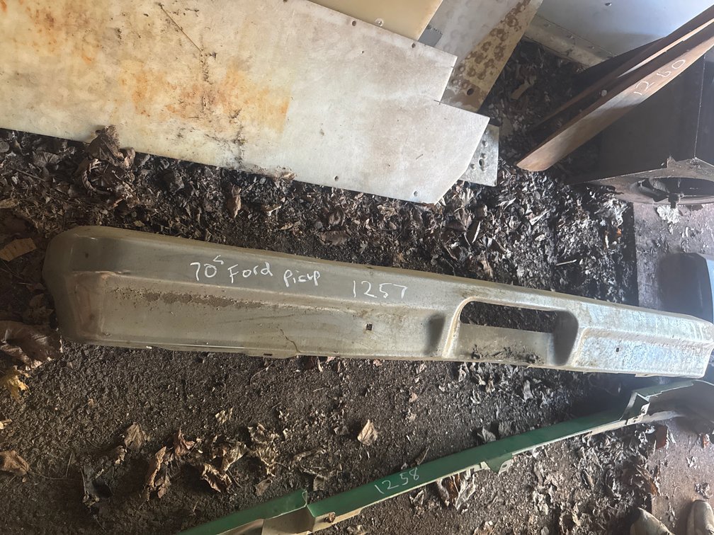 1970s Ford Pickup Bumper