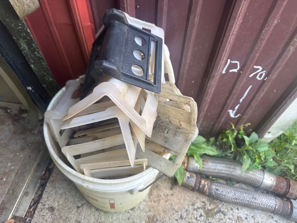 Plastic Ratchet Strap Barriers