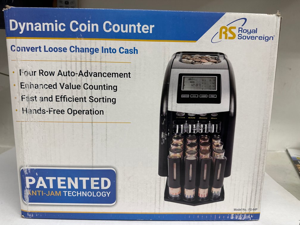 New Royal Sovereign Electronic Coin Counter