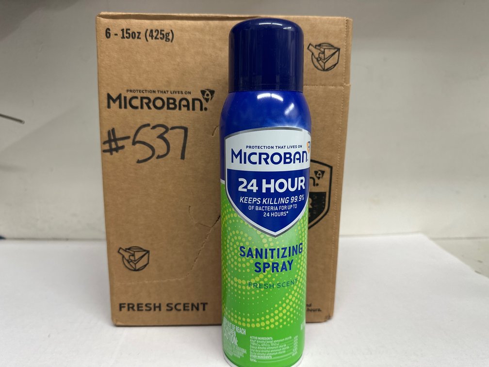(6) Cans of Microban