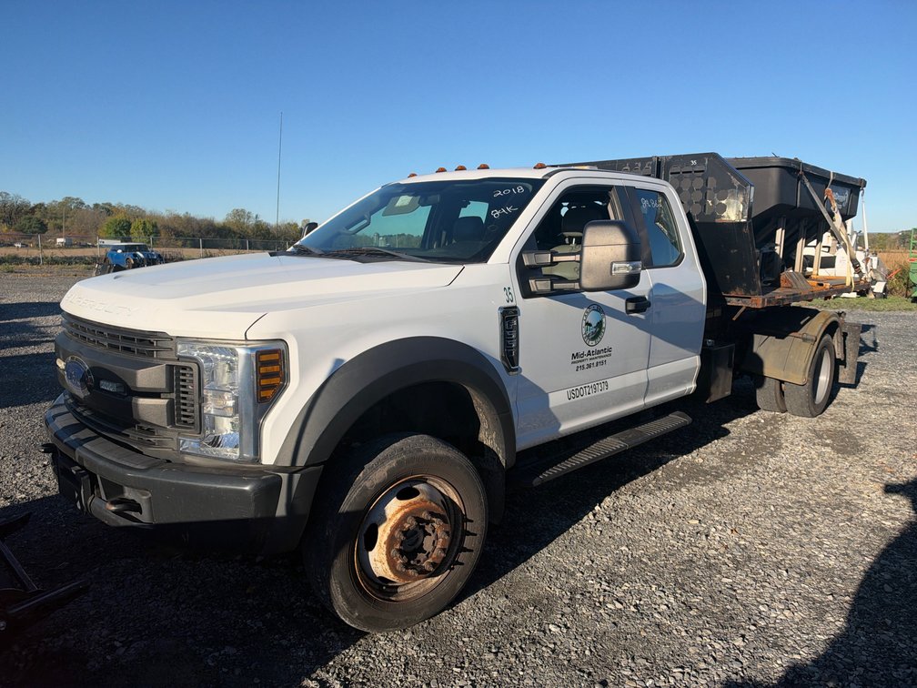 2018 Ford F550 4x4 Switch N Go w/ snowplow