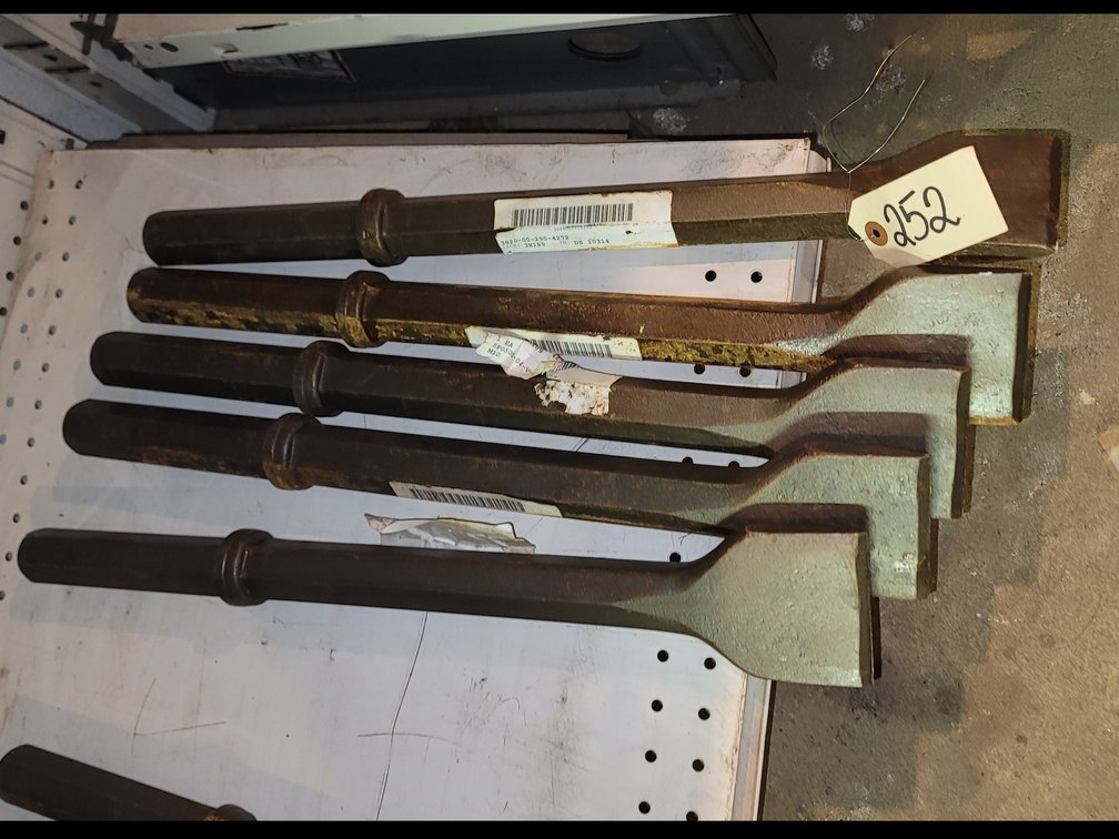 (5) Jack Hammer Hex Chisel