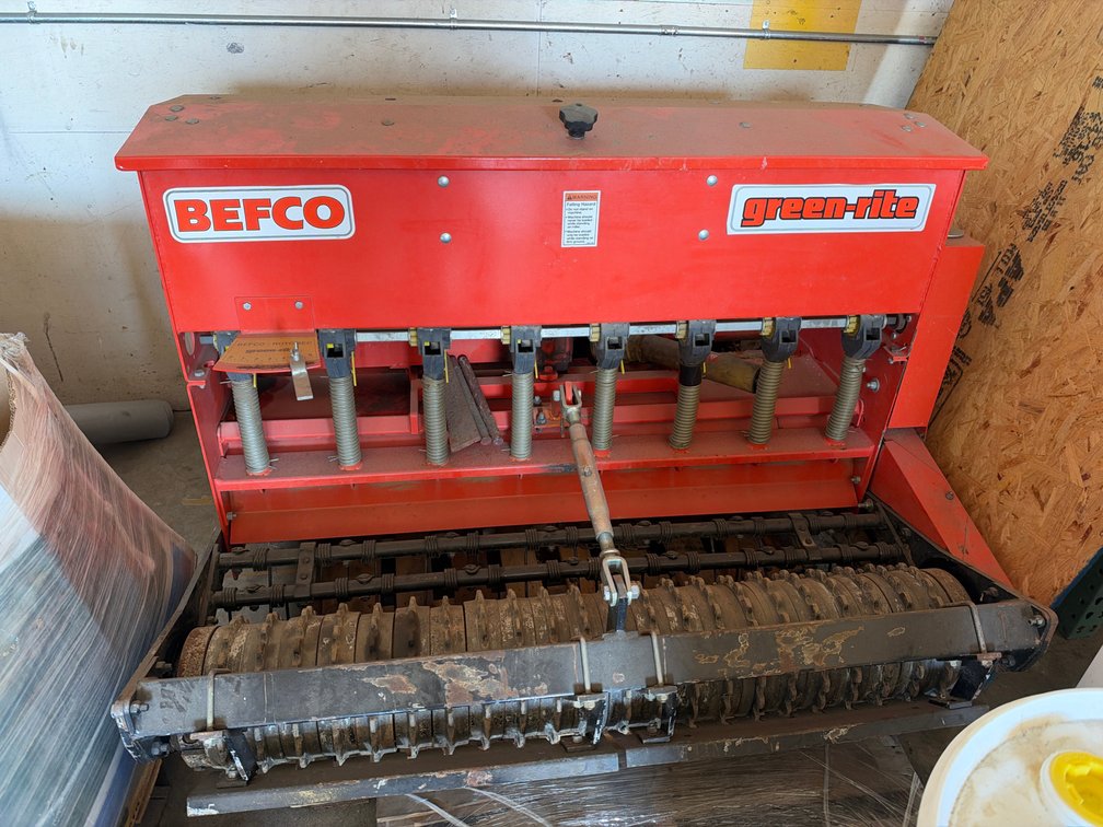 3pt Befco PTO Slit Seeder