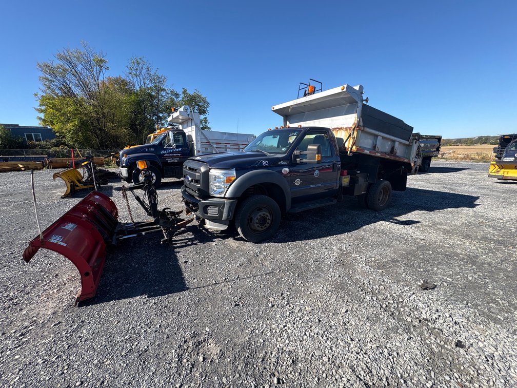 2012 Ford F550 4x4 Diesel Dump - 56K miles