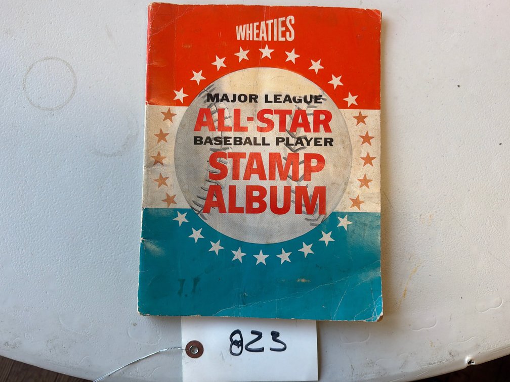 Wheaties All-Star Baseball Player Stamp Album