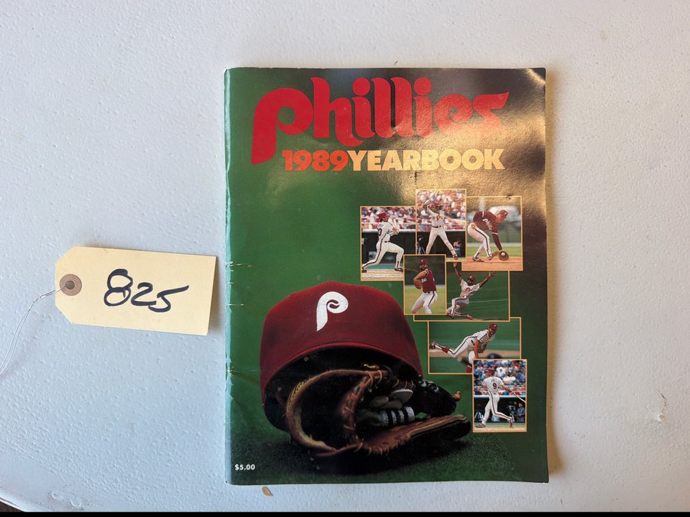 Phillies 1989 Yearbook