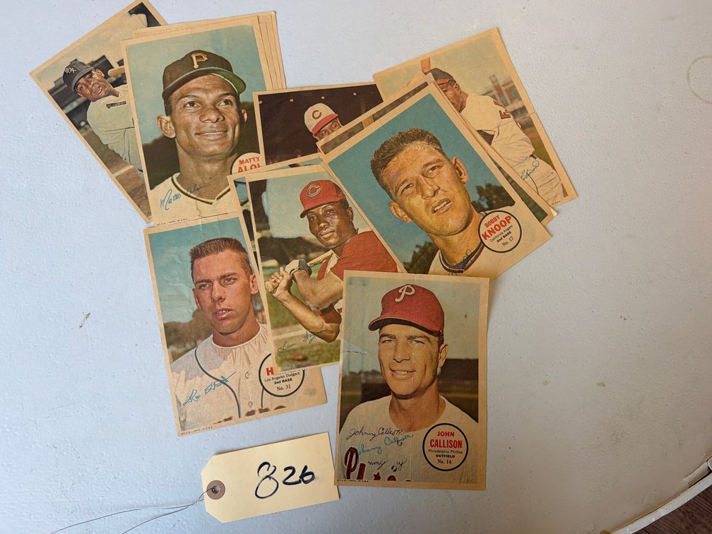 Vintage Baseball Poster Inserts