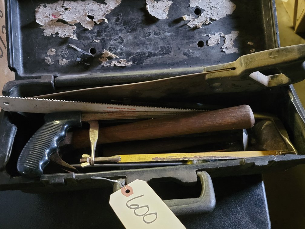 Tool Box With Tools 