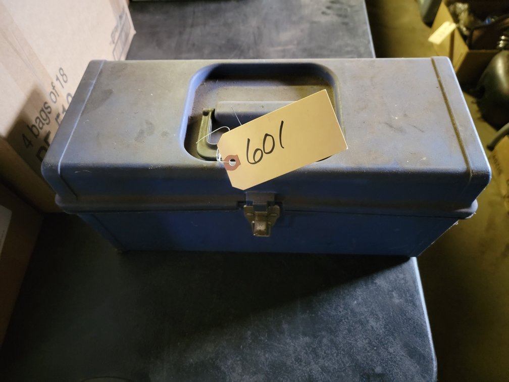 Tool Box With Tape Measures 
