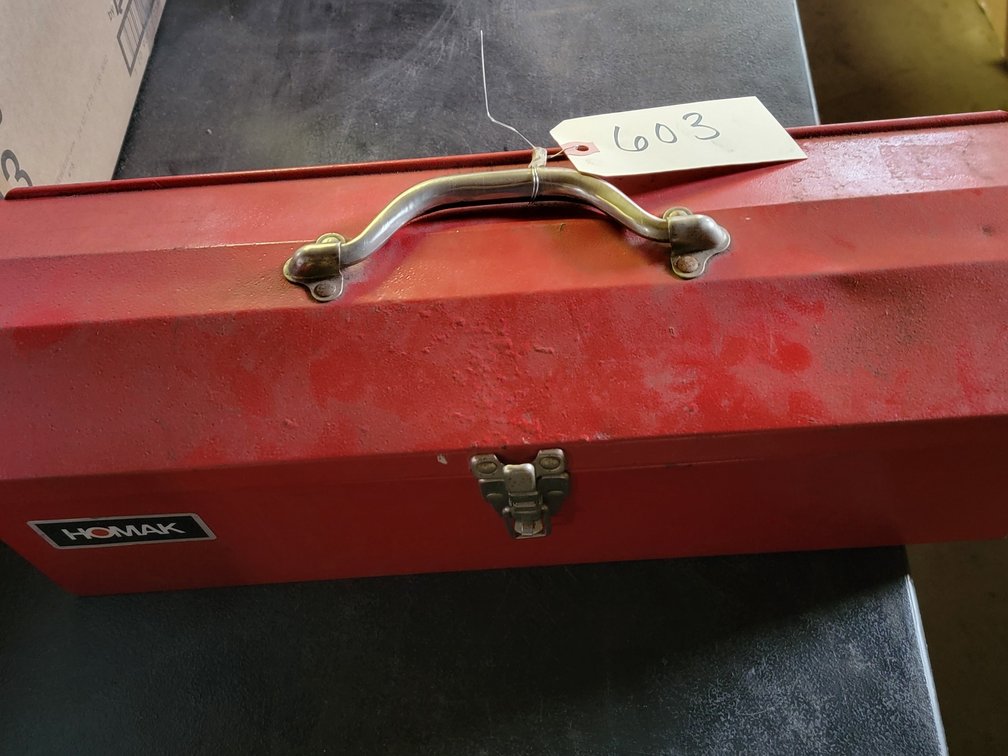 Homak Tool Box With Tools 
