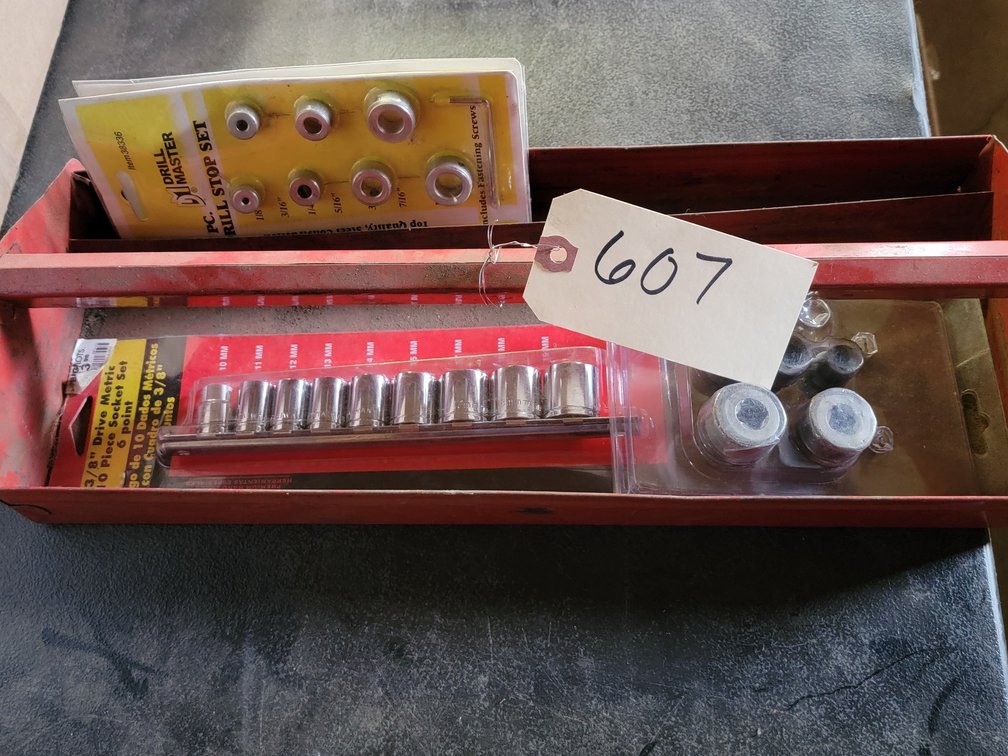 Tool Tray With Sockets 