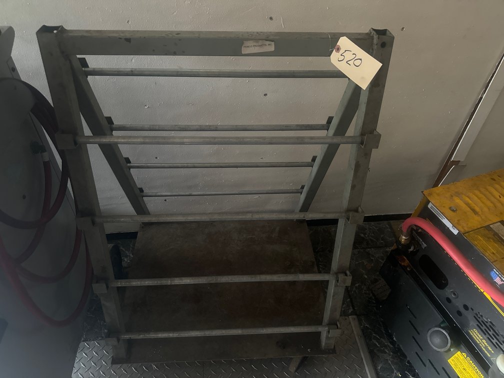 Rolling Paper Cart 
