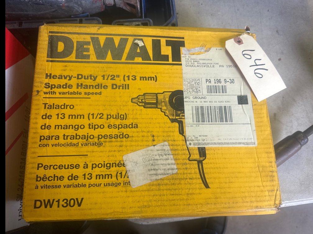 DeWalt Drill 