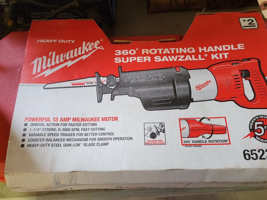 Milwaukee Sawzall 
