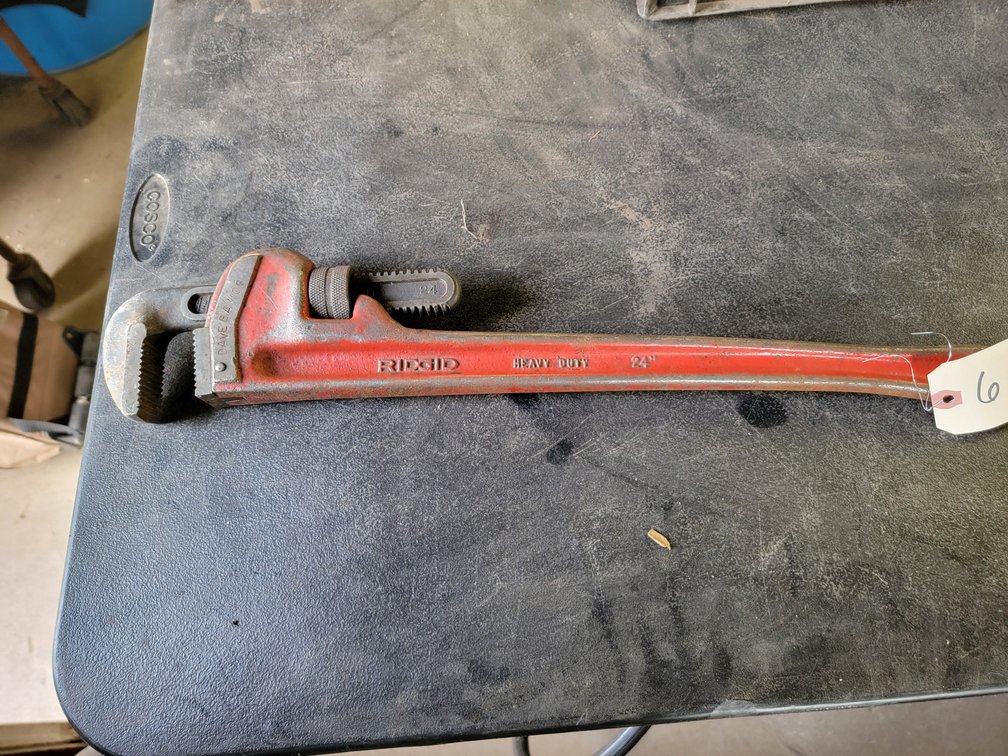 24” Ridgid Pipe Wrench