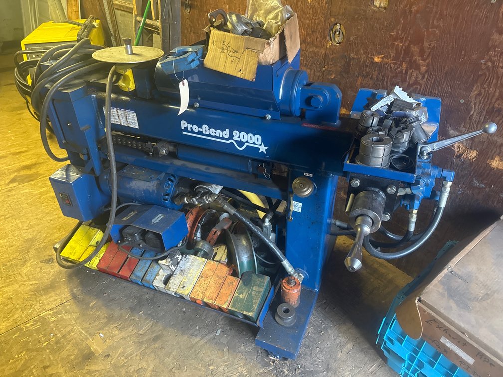 Pro-Bend 2000 Exhaust Pipe Bender 