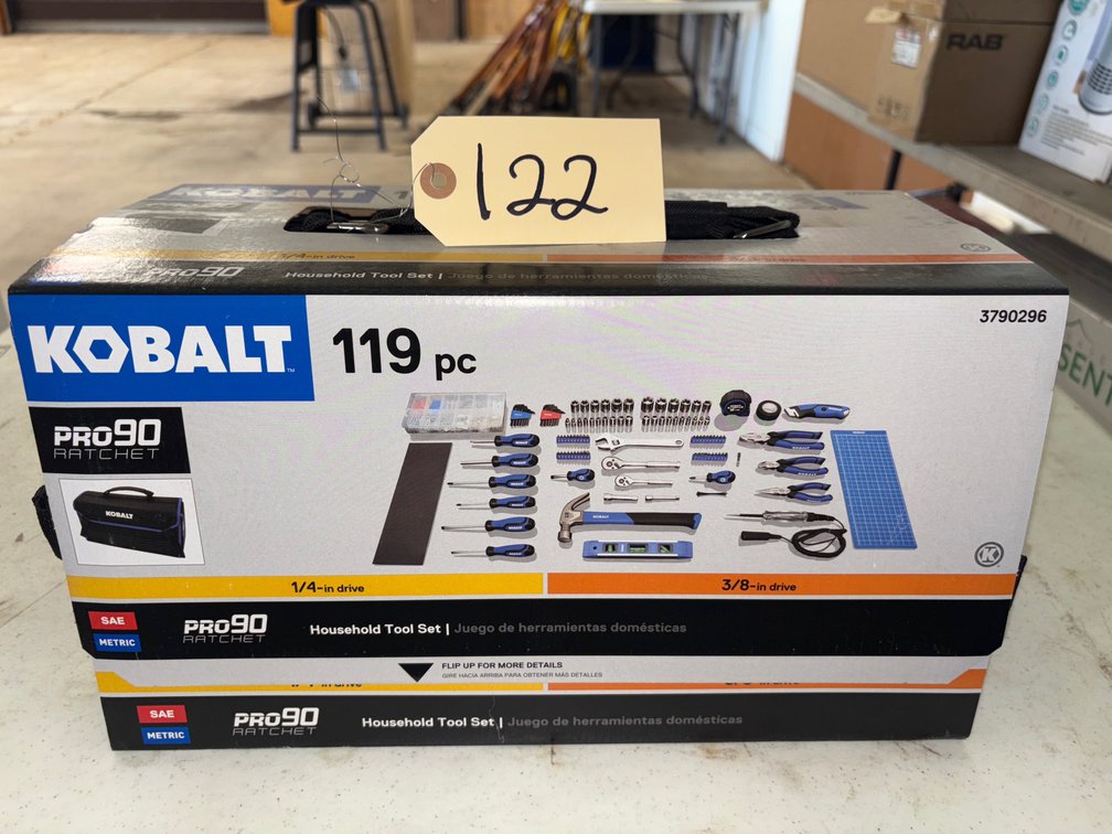 New Kobalt Household Tool Set