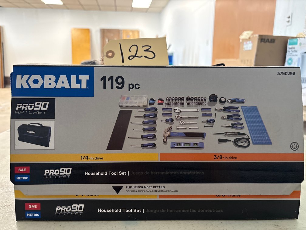 New Kobalt Household Tool Set