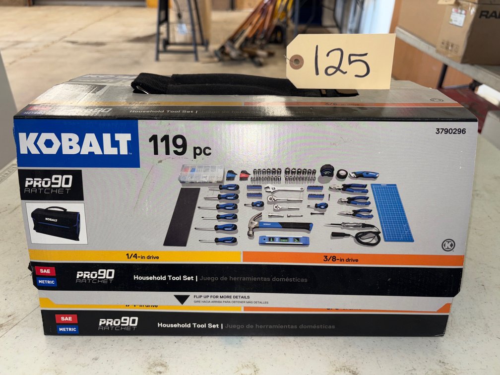 New Kobalt Household Tool Set