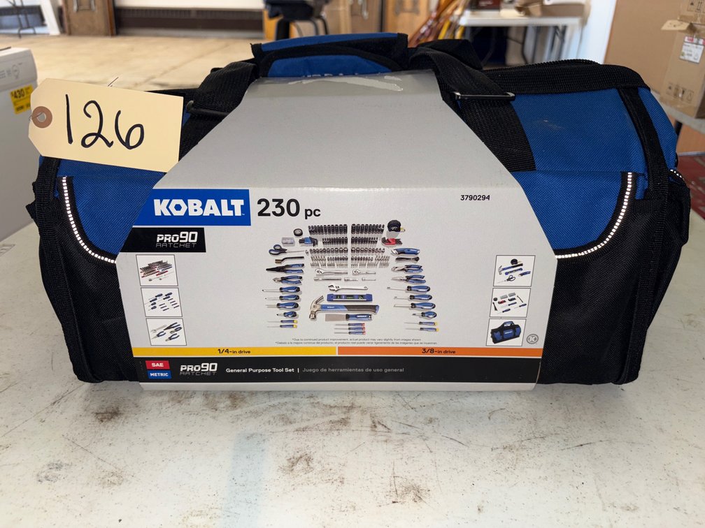New Kobalt General Purpose Tool Set