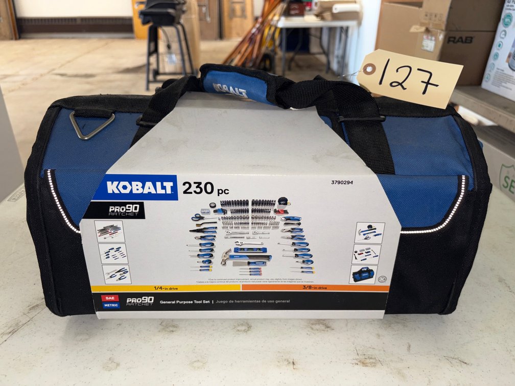 New Kobalt General Purpose Tool Set