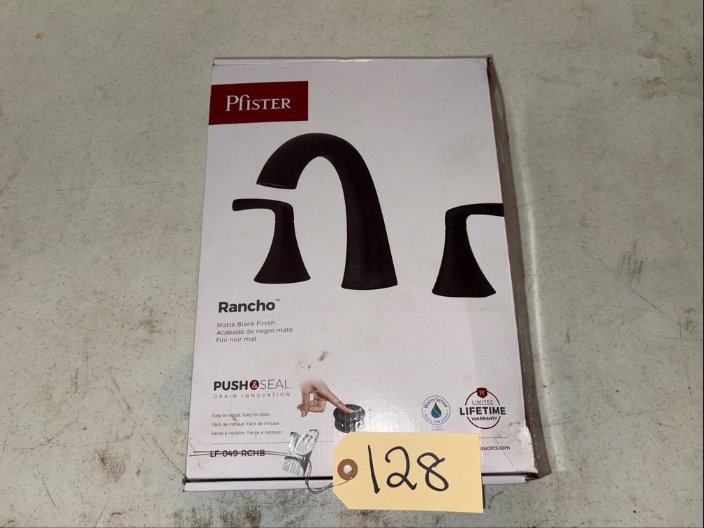New Pfister 8”-20” Widespread Bathroom Faucet