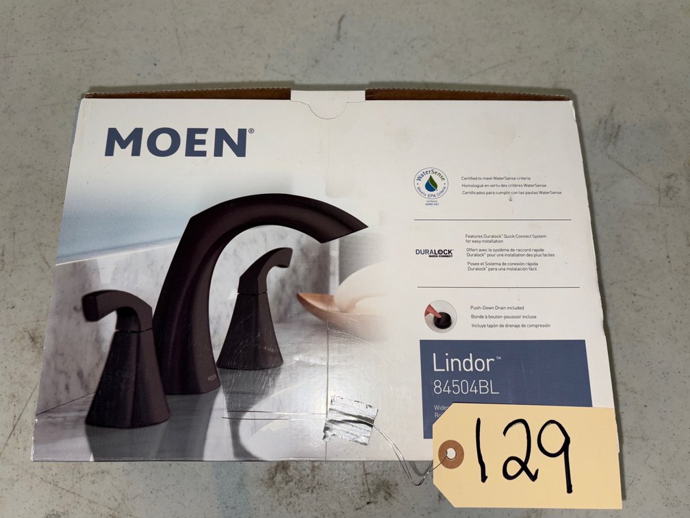 New Moen 8”-16” Widespread Bathroom Faucet
