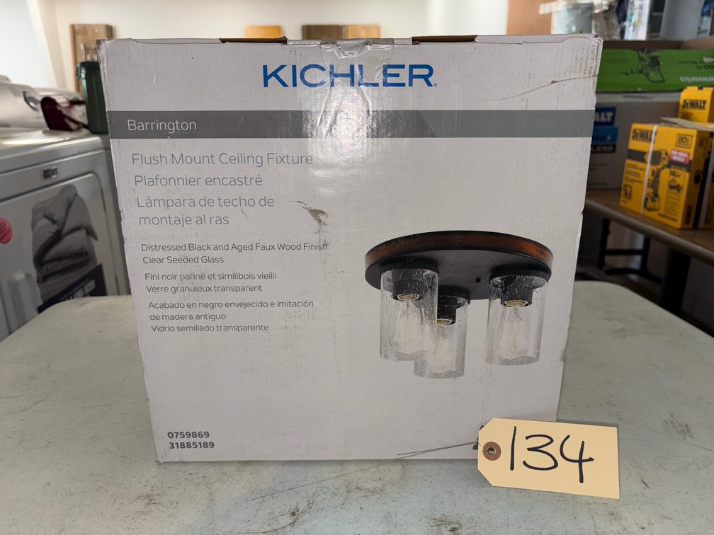 New Flush Mount Ceiling Fixture 