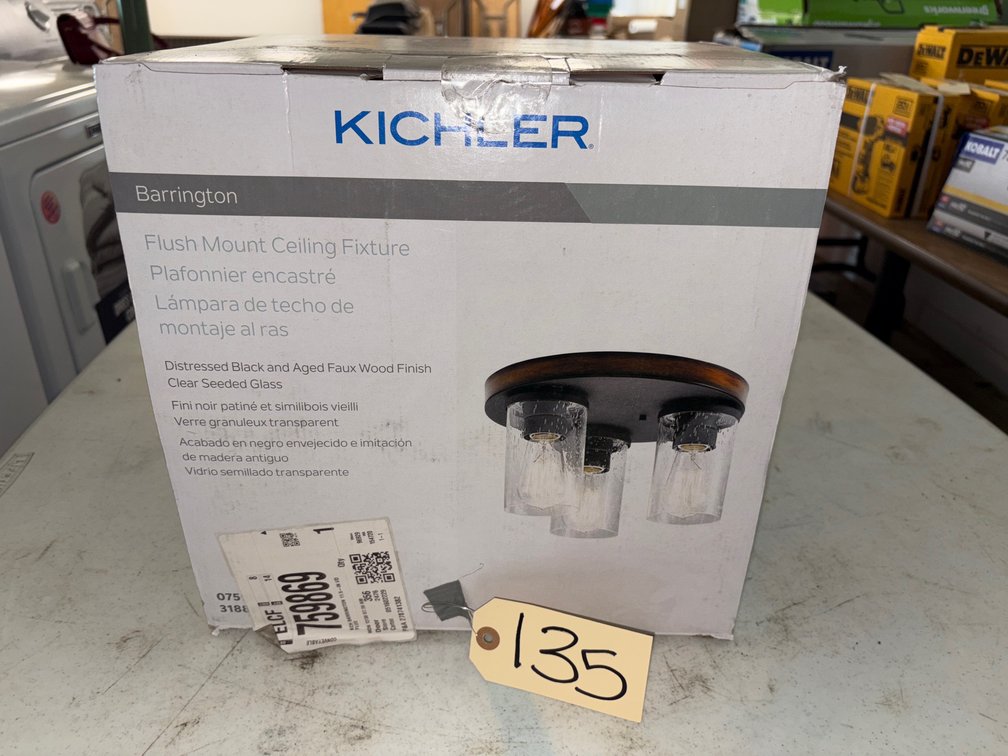 New Flush Mount Ceiling Fixture