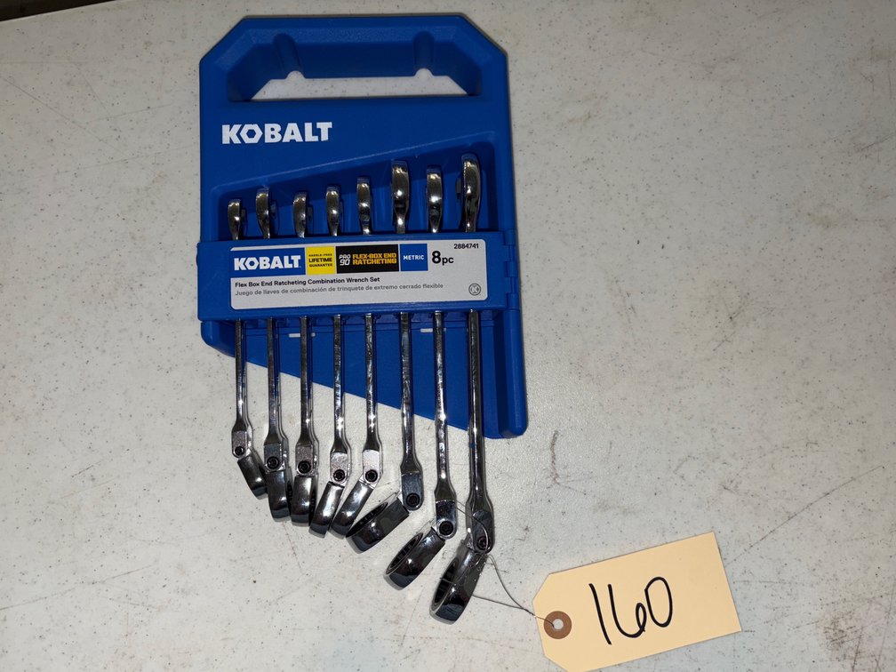New Metric Racheting Combination Wrench Set