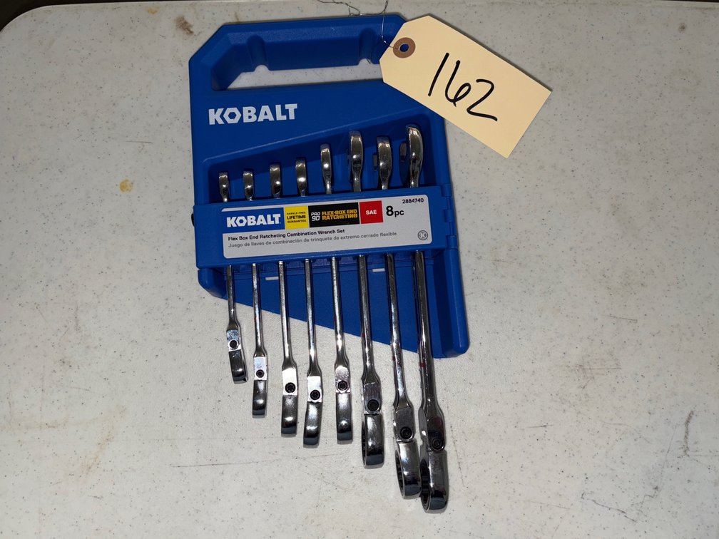 New SAE Ratcheting Combination Wrench Set