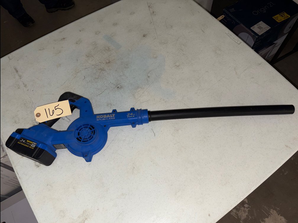 New Kobalt Compact Jobsite Blower