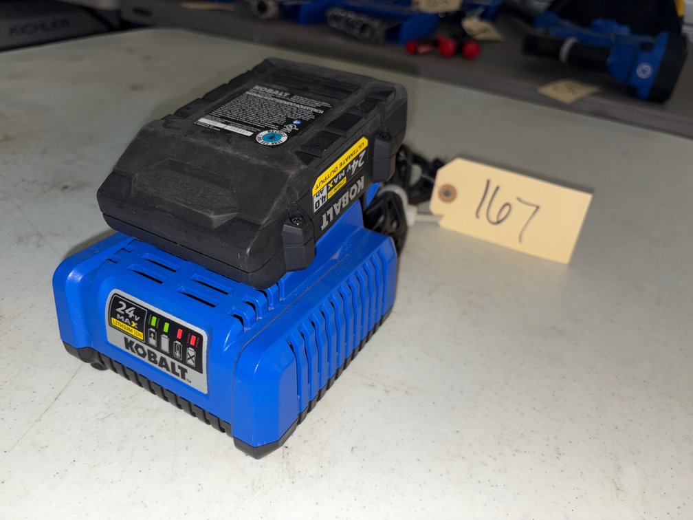 New Kobalt Battery & Charger 