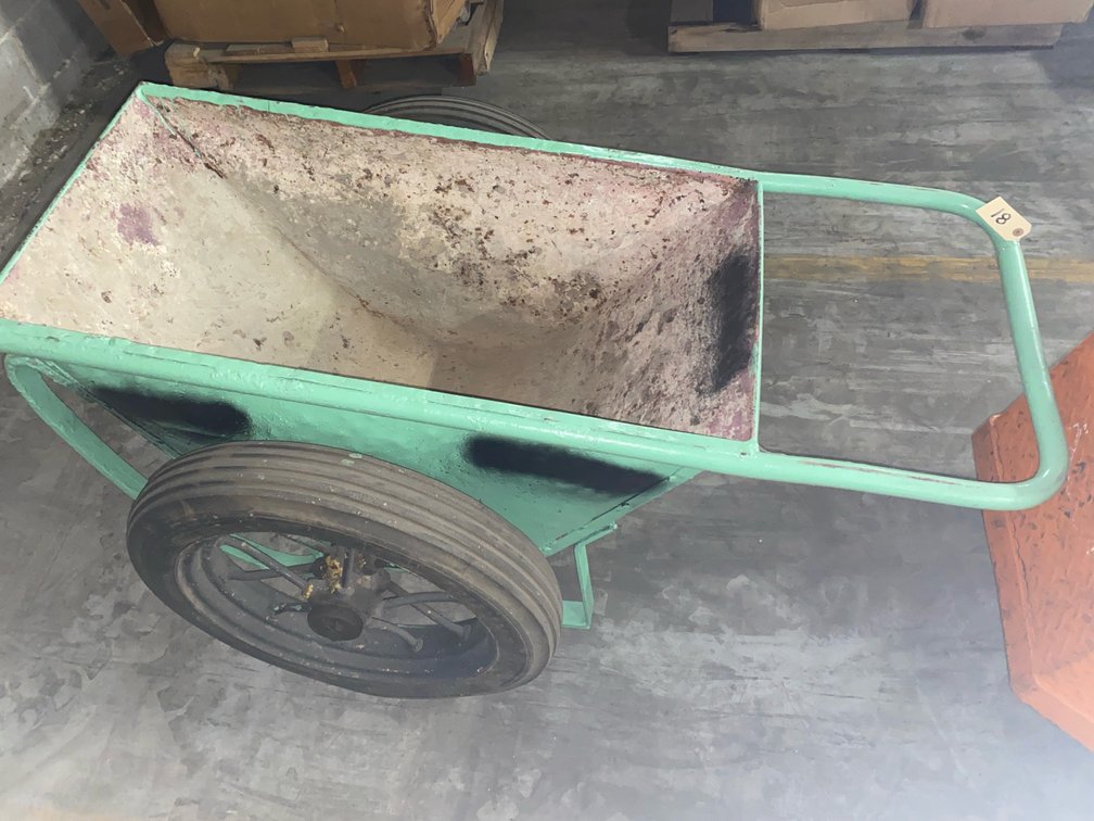 Cement Buggy with Pneumatic Tires