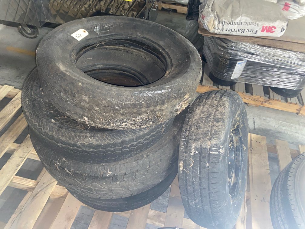 (5) Asst. Tires (1) Rim