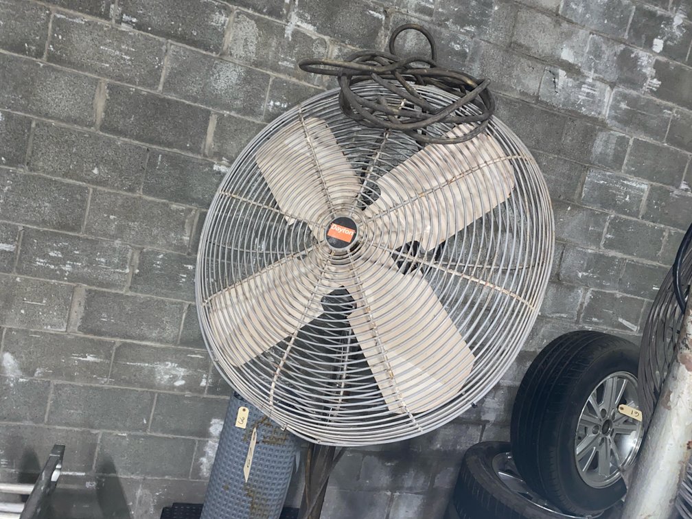 Pedestal Shop Fan