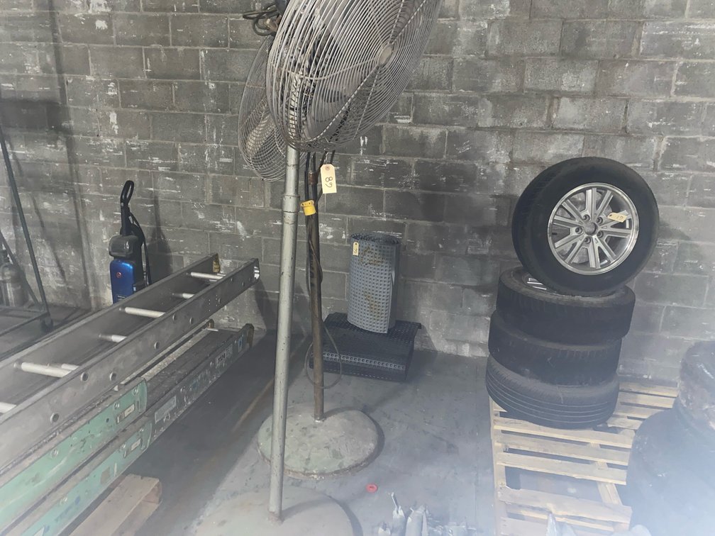 Pedestal Shop Fan