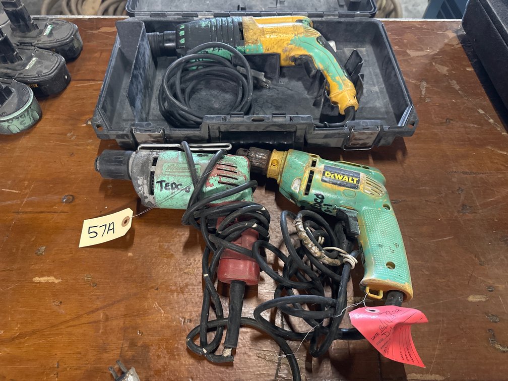 (3) Electric Drills 