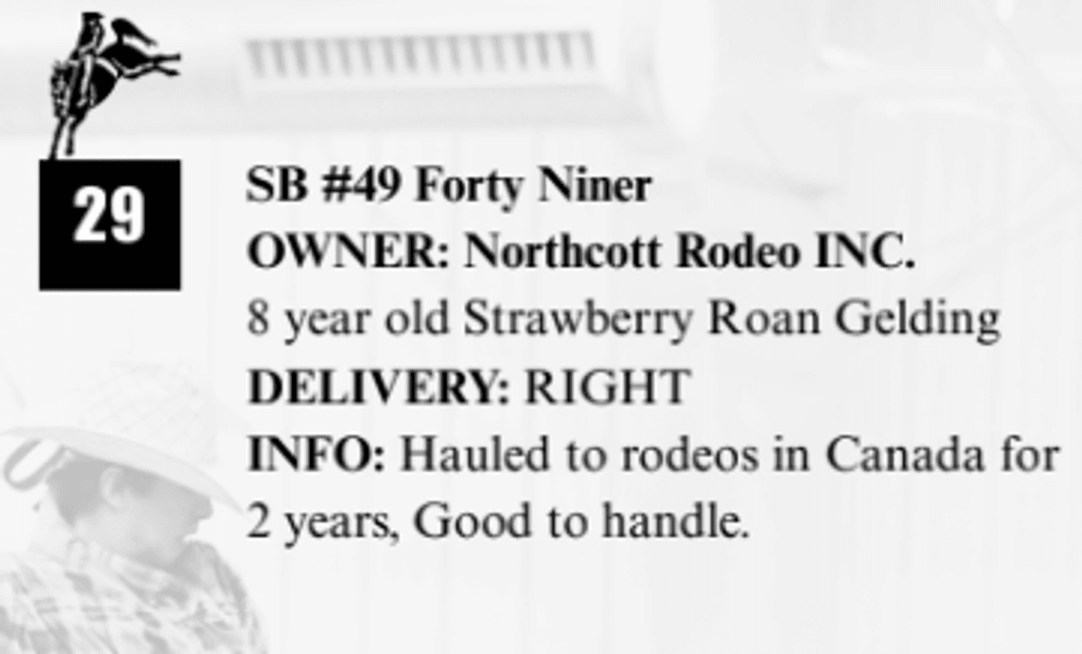SB #49 Forty Niner