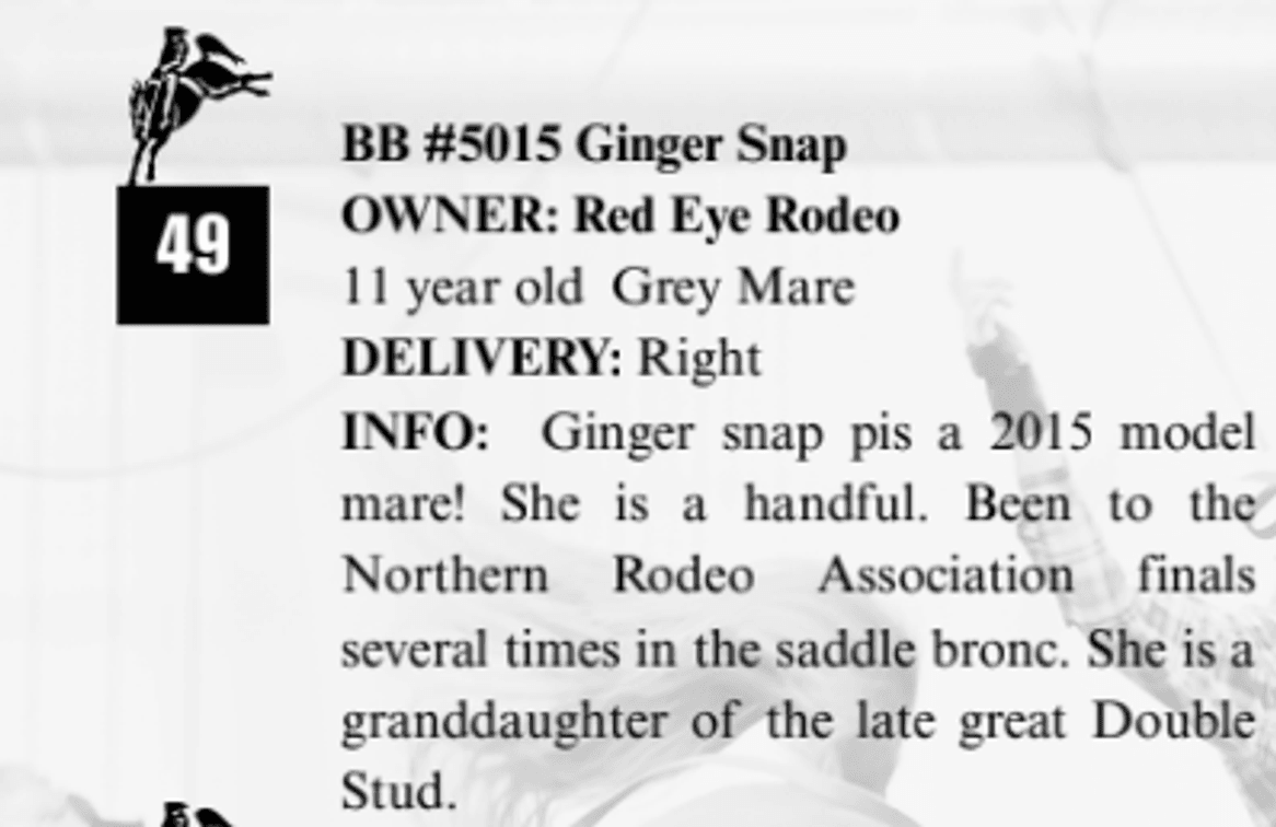 BB #5015 Ginger Snap