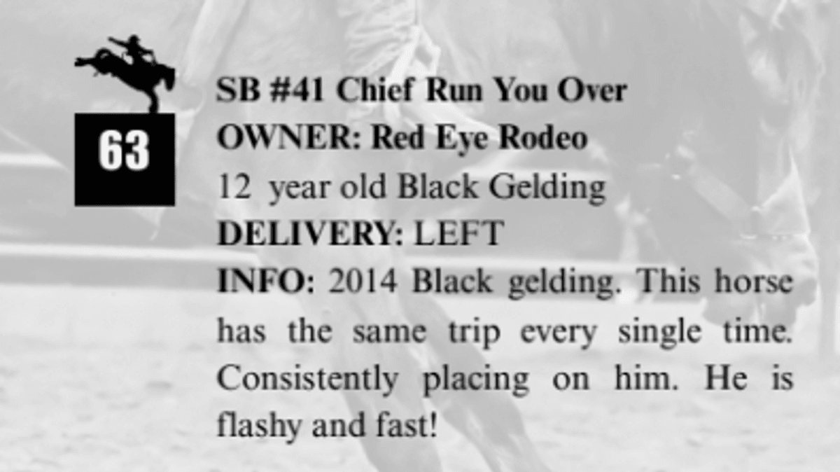 SB #41 Chief Run You Over