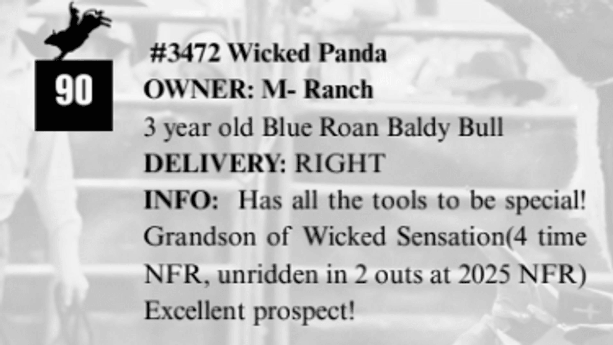 #3472 Wicked Panda