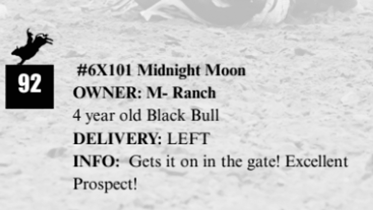 #6X101 Midnight Moon